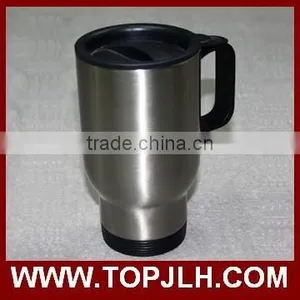 Hot Selling Blank Metal Car Mug Traveling Tea Cups thumbnail-1