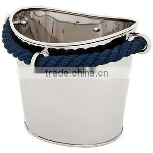 Nickel Plated Roop Design Shiny Wine Cooler thumbnail-1