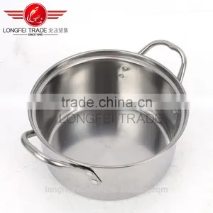 4pcs Good Selling in China Market Stainless Steel Soup Pot Set thumbnail-6