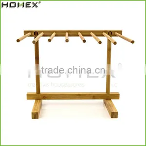 Bamboo Spaghetti Dryer Stand Pasta Drying Rack Homex BSCI/Factory thumbnail-1