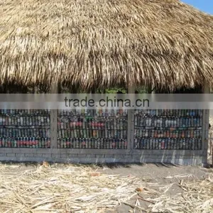 Material PVC Synthetic Thatch Roof thumbnail-1