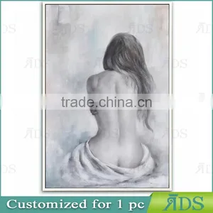 Modern Nude Woman Body Art Oil Painting thumbnail-1