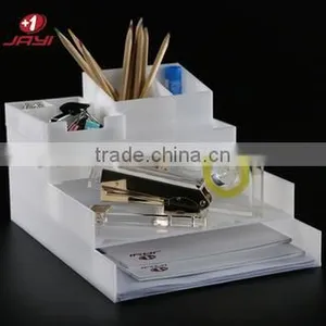 Factory Produce Acrylic Office Table Desktop Stationery Organzier Sets Hot Sale in USA thumbnail-2