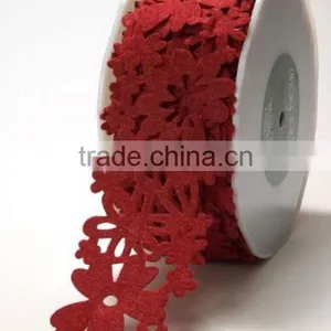 Hot Sale High Quality Eco Friendly New Products Christmas Felt Ribbon on Express Made in China for Promotional Gift thumbnail-1