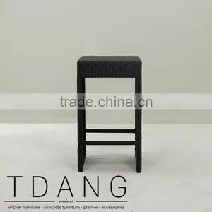 Coco Stool Bar Furniture - Outdoor Wicker Stool thumbnail-2