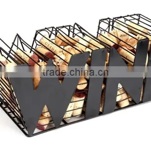 Wholesale Metal Red Wine Bottle Cork Storage Bag Storage Holders thumbnail-1