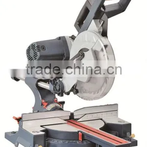 10" 230v Power Aluminum Wood Working Cutting Saw Industrial Electric 255mm Double Bevel Sliding Miter Saw thumbnail-1