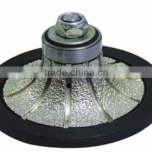 H- Shaped Vacuum Brazed Diamond Profile Wheel With M14 Connection thumbnail-1