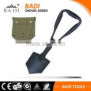 Folding Camping Trench Shovel Tactical Military Entrenching Tool With Carrying Pouch-Survival, Hiking Spade With Pick, Saw, Comp thumbnail-1