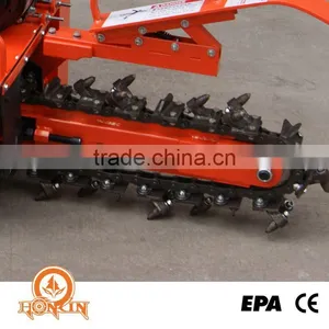 CE& EPA Approved Four Stoke Agricultural Equipment Mini Ditcher For Sale thumbnail-6