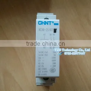 NCH8-25/20 High Quality 25A 230V 50Hz/60z 2NO Din Rail Household Chnt AC Contactor With Din Rail thumbnail-3
