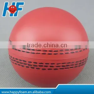 2017 HOT Sale PU Foam Stress Bouncing 70MM Cheap Cricket Ball thumbnail-1