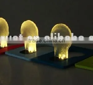 Mini Pocket LED Bulb Card Light Outdoor Camping Night Lamp Purse Light thumbnail-5