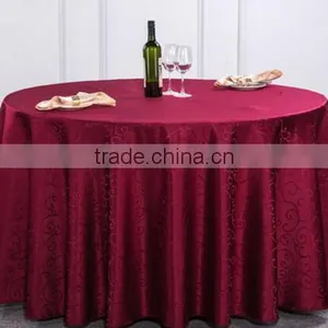 Polyester Jacquard Tablecloth, Round Table Cloth,custom Table Cloth thumbnail-2