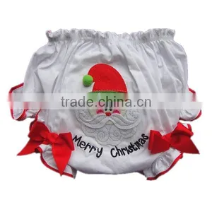 Hot Selling New Baby Infant Girls Christmas Bloomer Baby Cotton Bloomers thumbnail-1