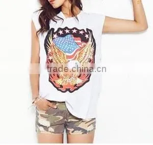 New Style of Women Tank Top, 100% Cotton thumbnail-1