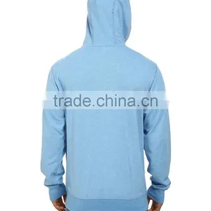 Mens Blue Lightweight Light up Fitness Hoodie thumbnail-3