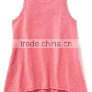 100% Ctn, S/j, 160 Gsm, Children Girls Tank Top thumbnail-1
