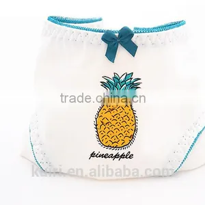 Hot Sale Fancy Design Pineapple Printing Underwear Comfortable Cotton Cute Panties thumbnail-6