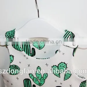 Spring New Arrive Baby Boys Cactus Printed Soft Cotton Romper thumbnail-2