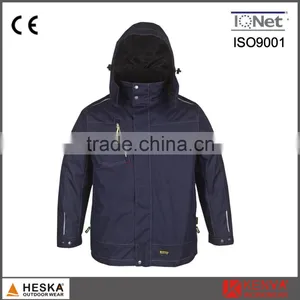 New Style Workwear Ripstop Plain Bomber Jacket thumbnail-2