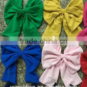 Girls and Doll Bow Hairwear Persnickety Remake Cotton Bowknot Baby Girl Headbands Children Cotton Hairband Wholesale 2016 thumbnail-4
