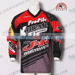 Printed Sublimation Custom Quicky Dry Bmx Jerseys Wholesale thumbnail-4