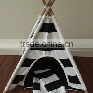 R1933H Good Quality Cheap Oop Pet Dog Cat Teepee Tent Bed for Sale thumbnail-2