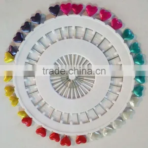 Dressmaking Sewing Straight Pins Round Head Color Pearl Corsage thumbnail-1