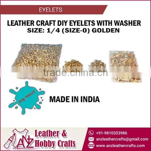 Premium Quality Leather Craft Eyelets With Washer thumbnail-1