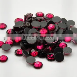 Flat Back Glass Rhinestones Hot Fix thumbnail-1