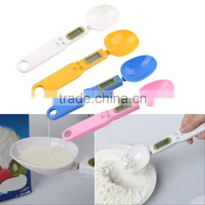 2017 Low Power Consumption 500/0.1g Digital LCD Measuring Food Kitchen Lab Electronic Spoon Weight Scale thumbnail-2