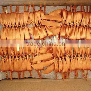 High Quality Hot Sale Decoration Neck Ribbon Bow for Bottle thumbnail-1
