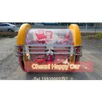 2016 Stainless Steel Ammusement Park 360degree Rotating Kiddie Car Ride for Racing thumbnail-1