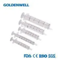 Plastic Disposable Two Parts Syringe Without Needle thumbnail-1