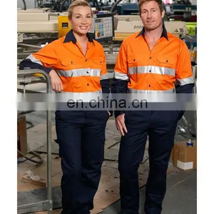 European Standard High Quality Blue Wear Rough Safety Workwear for Mining thumbnail-1