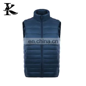Packable Ultralight Sleeveless Coats Men Winter Feather Down Vest Jacket thumbnail-1