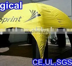 Yellow Inflatable Cube Tent thumbnail-1