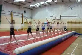 Gymnasts and Fitness Enthusiasts Inflatable Tumble Tracks thumbnail-1