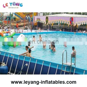 Inflatable Stents Pool , Metal Frame Inflatable Swimming Pool thumbnail-2