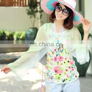 2015 Summer Uv Protection Hand-painted Raglan Sleeves Shawls(PP540EL-P) thumbnail-3