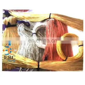 Gold Tone French Wire Bullion Gimp Coil Thread Cord | Embroidery Gold Bullion Wire thumbnail-1