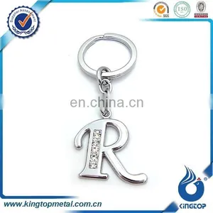 Custom Small Metal Letters Keychain for Crafts thumbnail-1
