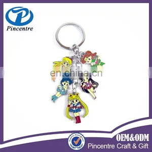 China Top Ten Selling Products Cartoon Keychain/keychains Wholesale thumbnail-1