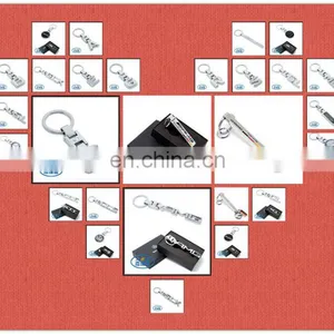 Accept Small Quantity Metal Crafts Zinc Alloy Car Logo Keychain for Guys thumbnail-3