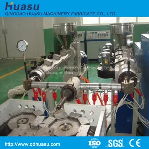 High Quality HDPE Single Wall Corrugated Pipe Extrusion Line Machinery thumbnail-2