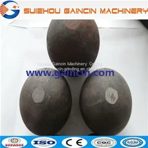 Good Quality Grinding Media Steel Balls, Steel Forged Rolling Steel Balls, Grinding Media Forged Balls thumbnail-1
