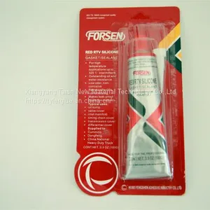 Taisn 596 Red Color Hi-temp RTV Silicone Sealant Gasket Maker 85g thumbnail-1