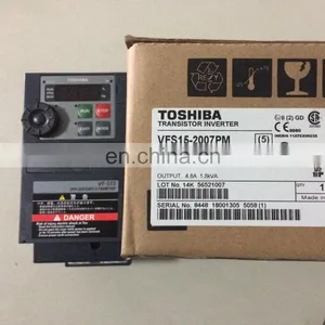Toshiba Transistor Inverter VFS15-2007PM AC200V 240V thumbnail-1