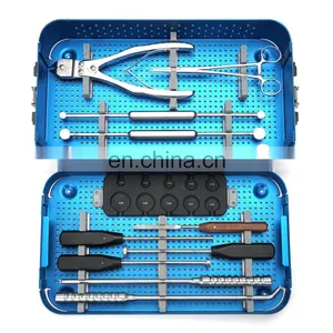 China Manufacture Spine Bone Surgery Titanium Mesh Cage Orthopedic Surgical Spinal Implants thumbnail-2